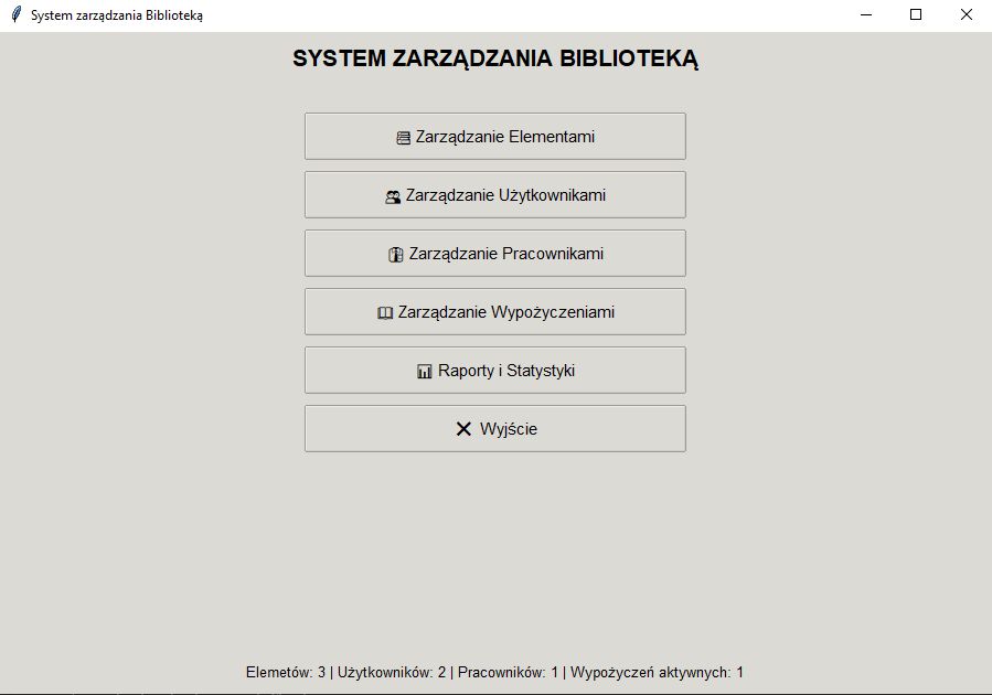 Aplikacja biblioteki